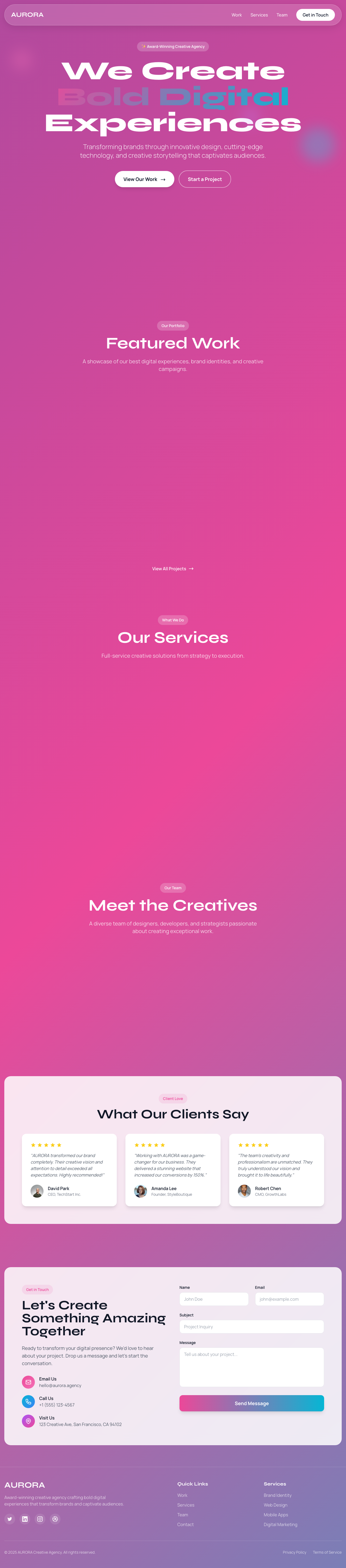 Creative Agency