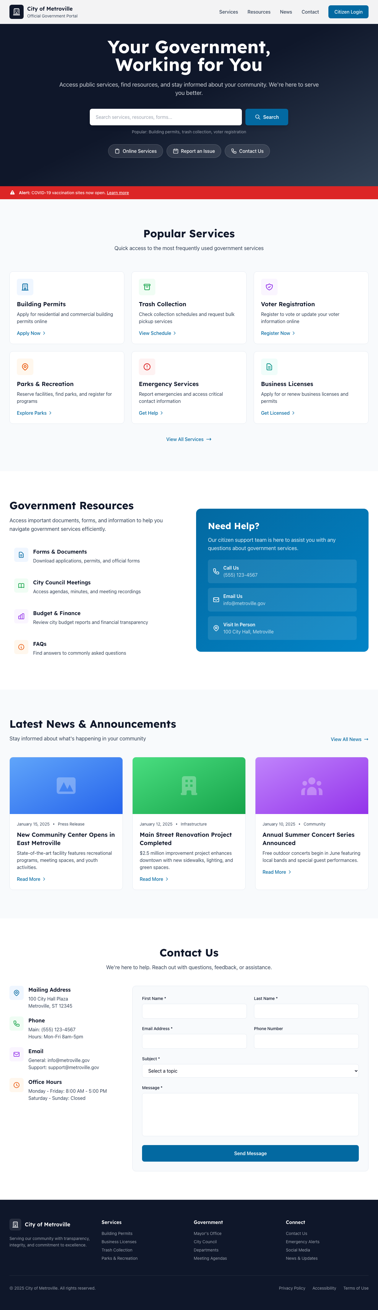 Government Public Service