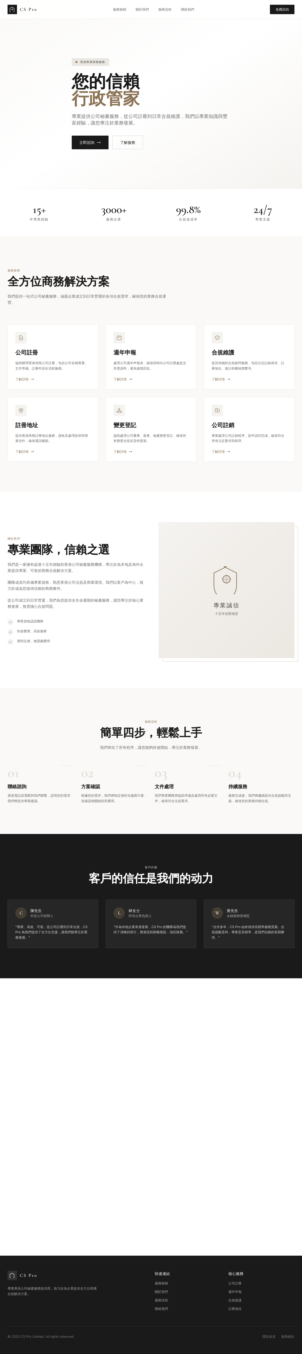 HK Company Secretary PRO