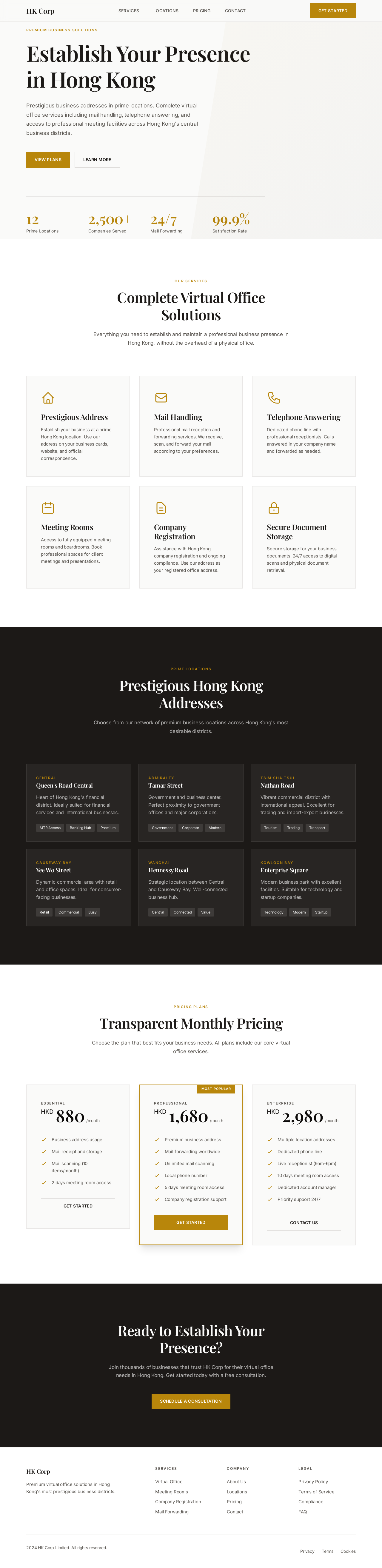 HK Corp Virtual Office